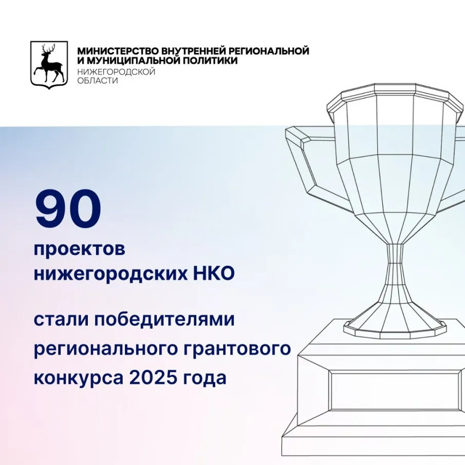 90 социальных проектов нижегородских НКО получили поддержку из областного бюджета